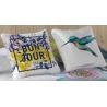 Pillowcase Bon Jour 50x50 cm