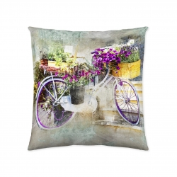 Poszewka na poduszkę Garden Bike 50x50 cm