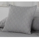 Pillowcase Happy Gris 50x50 cm