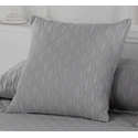 Pillowcase Happy Gris 50x50 cm