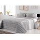 Bedspread Boston Gris 250x270 cm, 2 pillow cases included