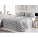 Bedspread Boston Gris 250x270 cm, 2 pillow cases included