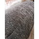 Bedspread Nantes Gris 250x270 cm velvet