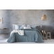 Bedspread Nilo Azul 250x270 cm, 2 pillow cases included