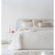 Bedspread Nilo Blanco 250x270 cm, 2 pillow cases included