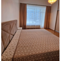 Voodikate Metry Beige 240x260 cm