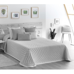 Bedspread Cesar Gris 250x270 cm