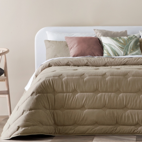 Bedspread Persia Camel 250x270 cm velvet