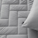 Bedspread Malibu Gris 250x270 cm