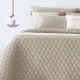 Voodikate Naroa Beig 270x270 cm velvetist