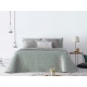 Bedspread Naroa Verde 250x270 cm velvet