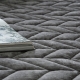 Bedspread Arum Gris 250x270 cm velvet
