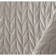 Bedspread Arum Beig 250x270 cm velvet