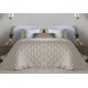 Bedspread Venus Beig 250x270 cm, 2 pillow cases included