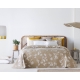 Voodikate Fabia Beig 250x270 cm