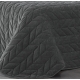 Gultas pārklājs Arum Gris 180x270 cm velvets