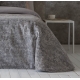 Bedspread Abby Gris 250x270 cm, 2 pillow cases included