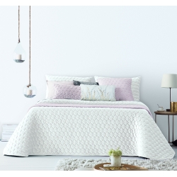 Gultas pārklājs Naroa Blanco 250x270 cm velvets