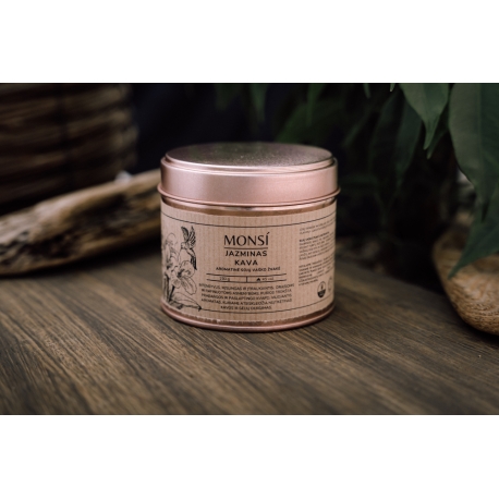 Aromātiskā svece Monsi, Jasmine + kafija, 250ml