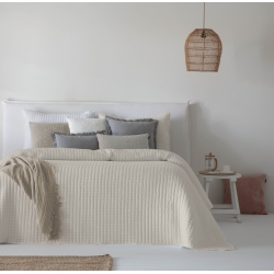 Bedspread Azara Beig 250x270 cm