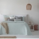Bedspread Azara Verde 250x270 cm, 2 pillow cases included