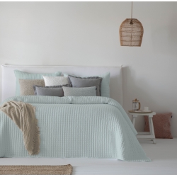 Bedspread Azara Verde 250x270 cm, 2 pillow cases included