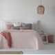 Bedspread Azara Nude 250x270 cm, 2 pillow cases included