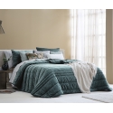 Bedspread Nui Ocean 235x270 cm velvet, 2 pillow cases included