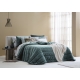 Bedspread Nui Ocean 235x270 cm velvet, 2 pillow cases included