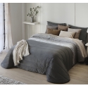 Voodikate Arlet Gris 250x270 cm, koos 2 istmepadja katted