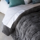 Voodikate Detroit Gris 180x270 cm velvetist