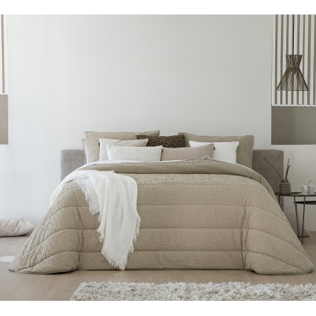 Bedspread Adara Arena 250x270 cm, 2 pillow cases included