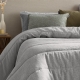 Lovatiesė Lulu Gris 250x270 cm velvetas