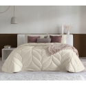 Bedspread Mimo Beig 250x270 cm velvet