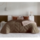 Lovatiesė Mimo Marron 250x270 cm velvetas