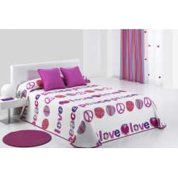 Bedspread Lovepi 190x270 cm